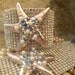 Starfish Beach Bracelet, Silver Starfish Bracelet, Starfish Cuff,Rhinestone Starfish Cuff, ,Rhinestone Wrist Cuff, Sea Glass Bracelet