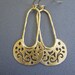Long earrings, gold earrings, Dangle Earrings, Gold filigree earrings, Mother's day gift, Sister, Everyday earrings