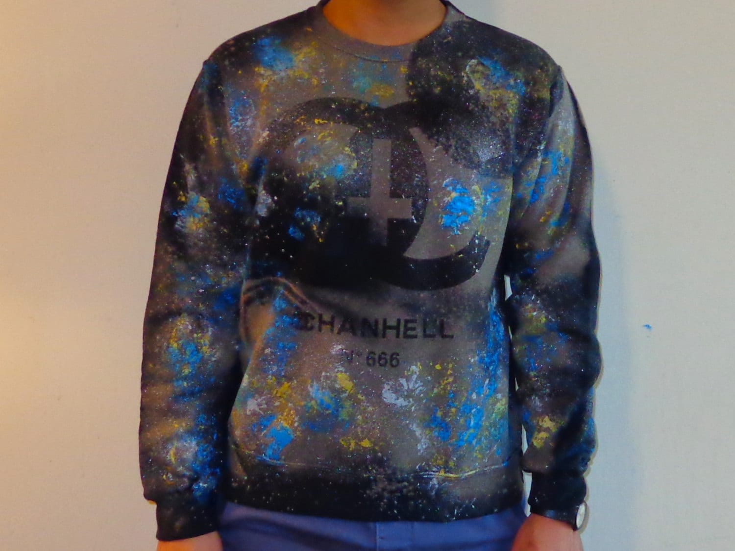 galaxy sweatshirt