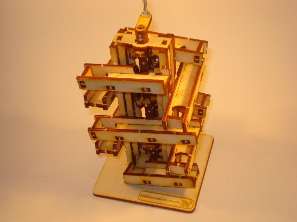 Laser Cut Marble Machine Kit 2 by msraynsford on Etsy