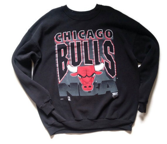 chicago bulls black sweatshirt