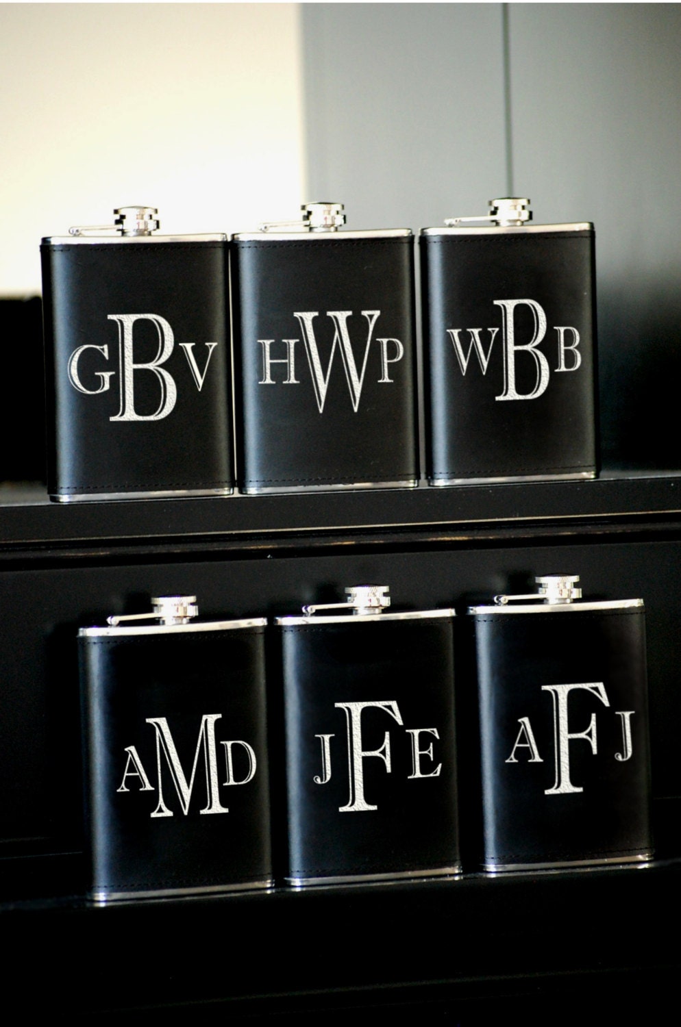 6 Personalized Groomsmen Gifts Custom by UrbanFarmhouseTampa