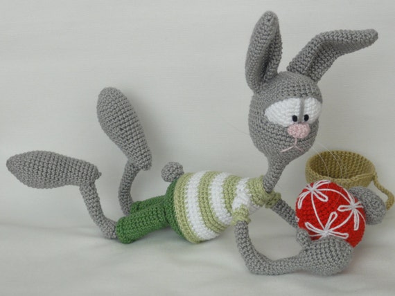 Funny Bunny After Easter Amigurumi Crochet Pattern by IlDikko
