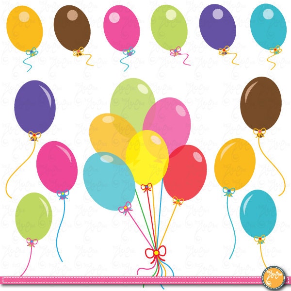free clip art balloons celebration - photo #49