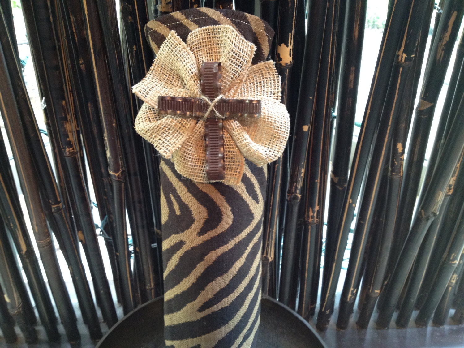 Buy 21st birthday gifts - animal print metal bow thank you 21st birthday present 30th birthday present 40th birthday present