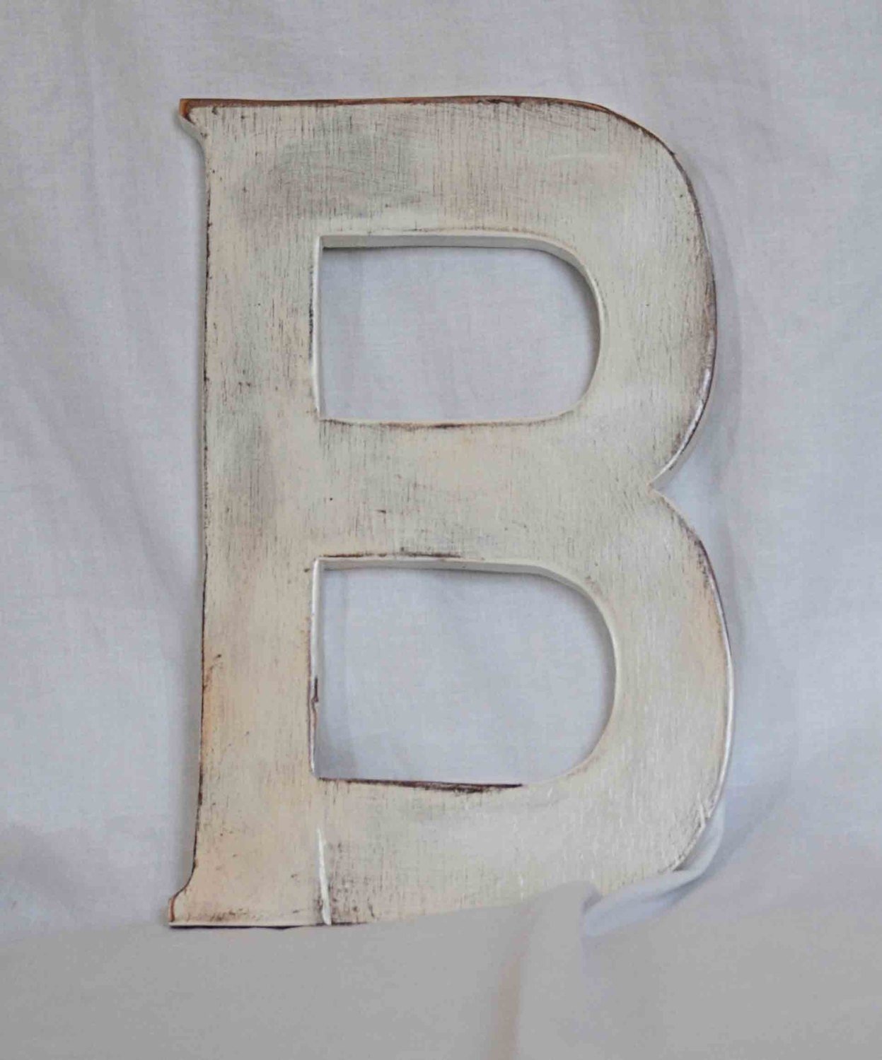 Wooden Letter B Rustic Shabby Chic Painted True By TheRusticSpot