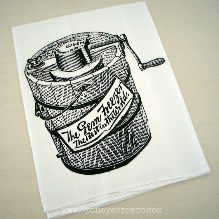 LintFree Cotton Tea Towel /// WHISKEY REBELLION by openeyespress