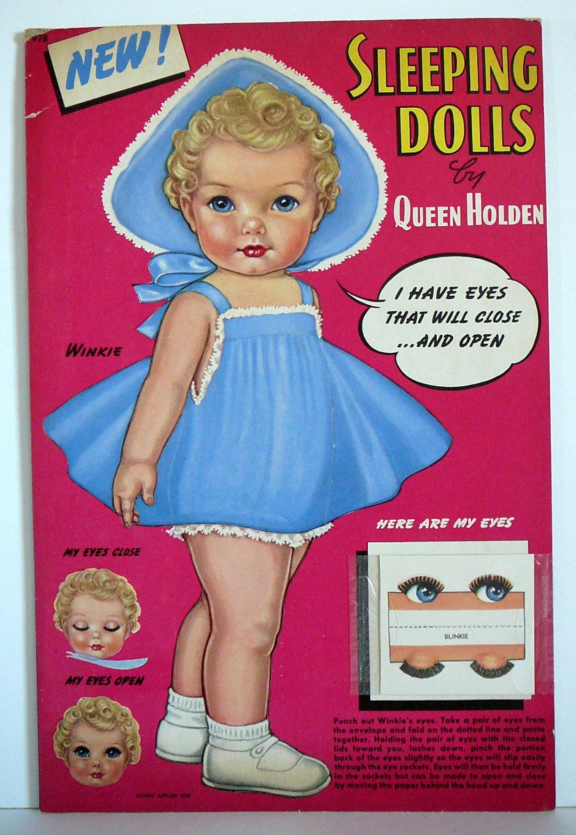 doll with sleeping eyes