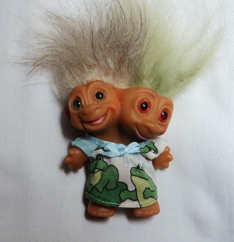 2 headed troll doll