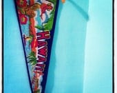 Vintage Felt Banner Hawaii the 50 states