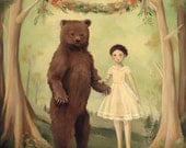 In the Spring, She Married a Bear / Print 8x10