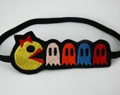 Ms. Pac-Man Head Band 80s Cosplay Retro Video Game