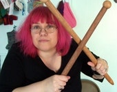 BA Knitting needles - giant needles, size 50s, two lengths. Knit everything.