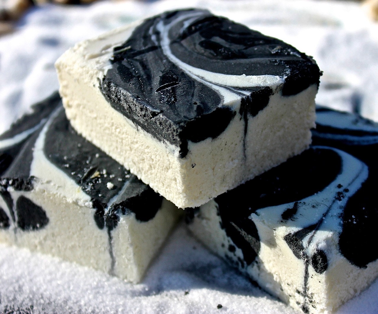 NEW Black Lotus, Salt Soap with Shea Butter