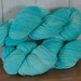 Hand Dyed Merino/Silk Laceweight/Fingering Yarn - Aqua