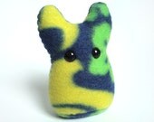 Small Plush Monster -- Surf's Up Something -- Weird Stuffed Animal