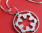 Small Star Wars Imperial Insignia Necklace