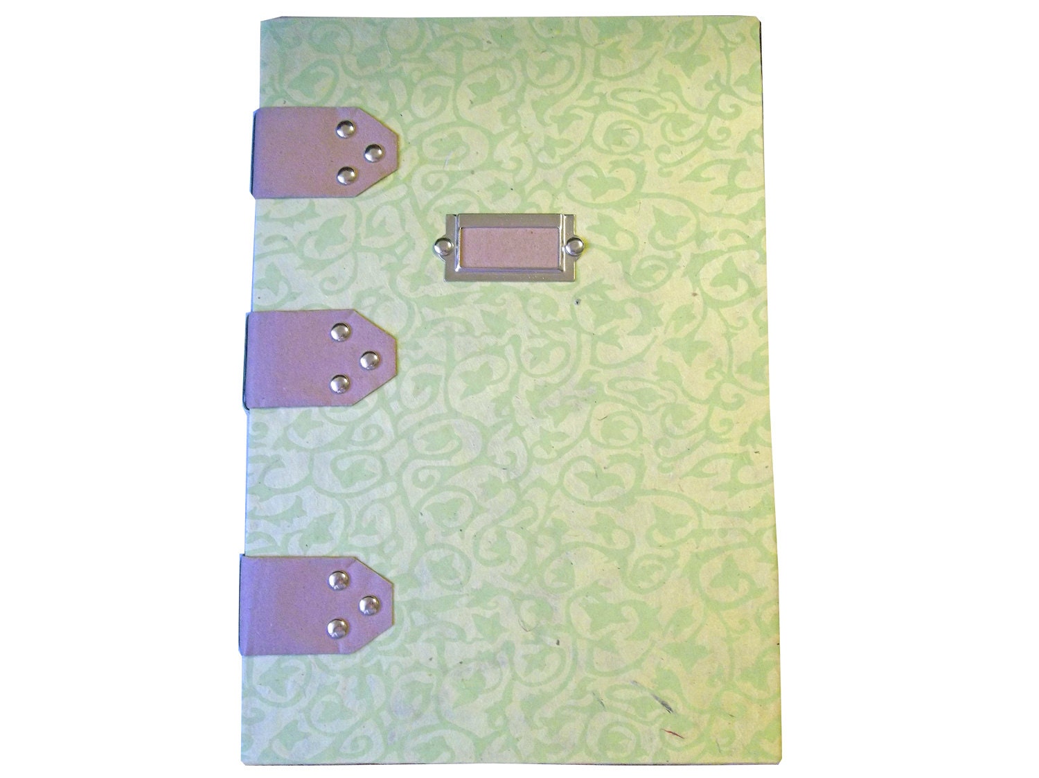 Green Journal Paper Bag Book