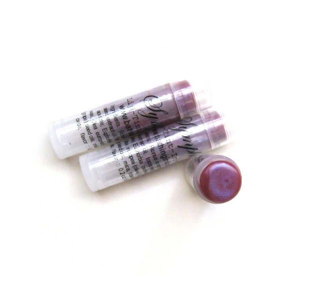 Symphony  - Sheer Lip Tint - Iridescent with pink violet blue undertone Semi-Matte