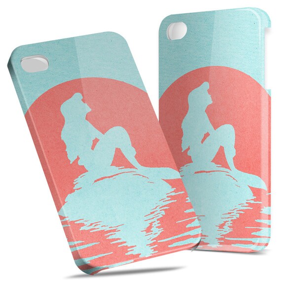 Ariel Little Mermaid Disney - Hard Cover Case iPhone 5 4 4S 3 3GS HTC Samsung Galaxy Motorola Droid Blackberry LG Sony Xperia & more