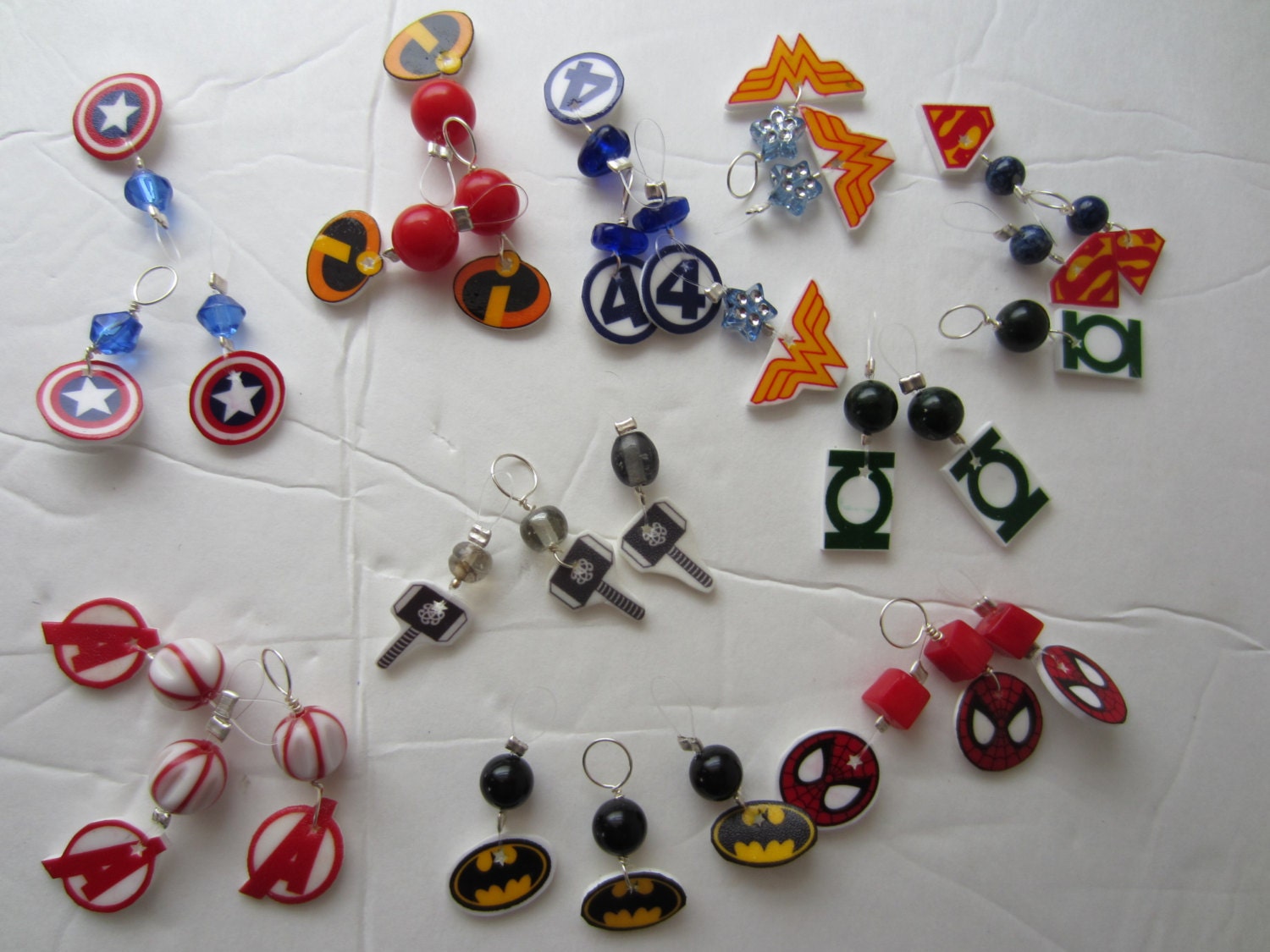 Choose your own Superhero Logo Bling