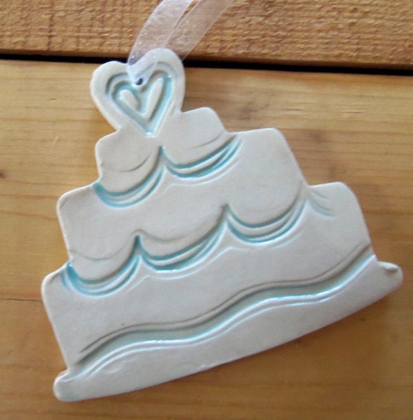 Wedding cake ornament
