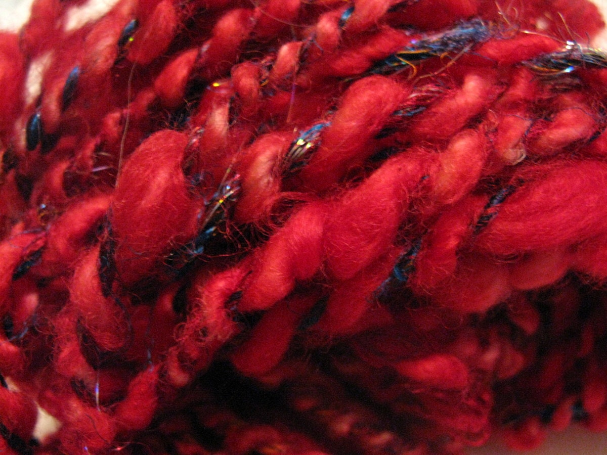 Klein Woole 7-Romney and Silk Handspun