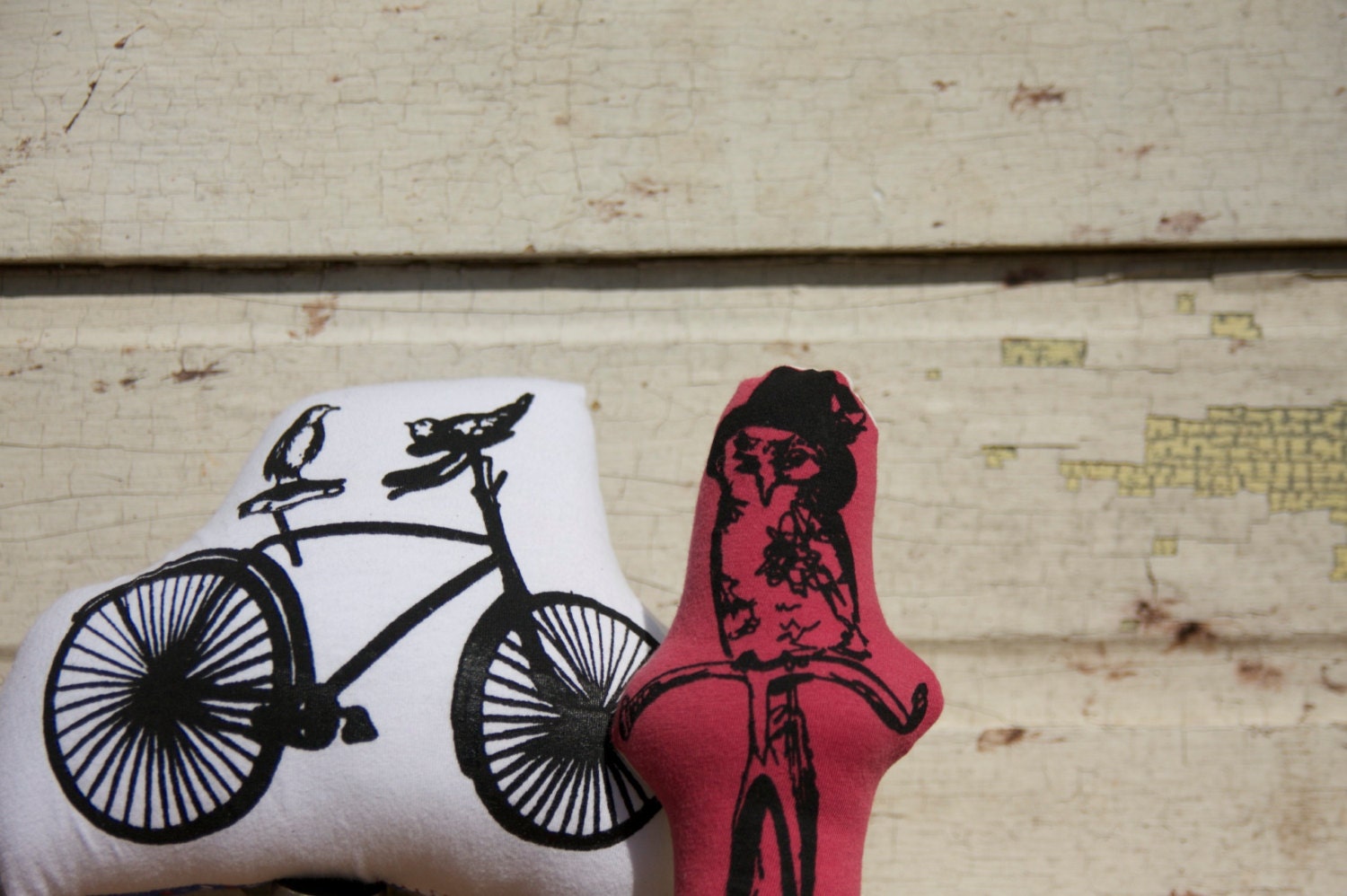 Black Birds' Bike Screenprinted Stuff Tee
