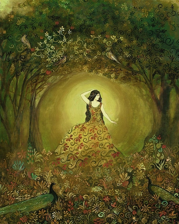 Summers Cauldron - Mythological Goddess Art 11x14 Print