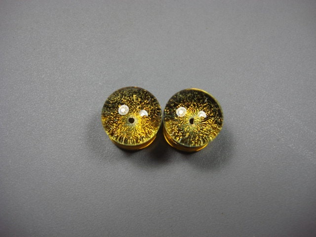 13mm Gold Galaxies on Beryl DF