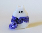 Cat Bead Handmade Lampwork Focal - Rufino FatCat