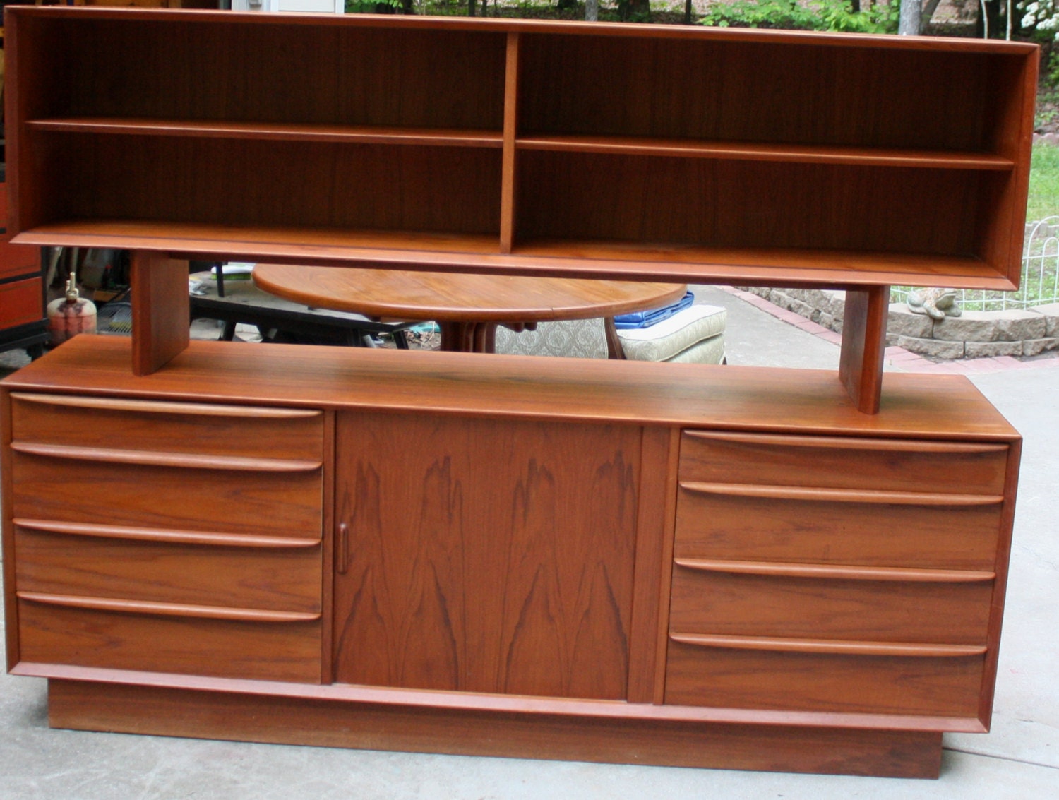 Mid Century Danish Modern Teak Credenza made in Denmark