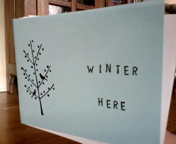 Winter Here / Summer Here split zine with Vanessa Berry