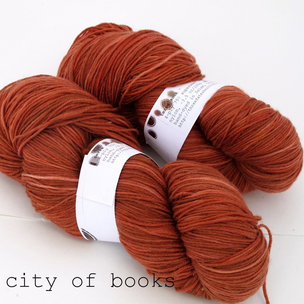 city of books - terra sock (in stock)