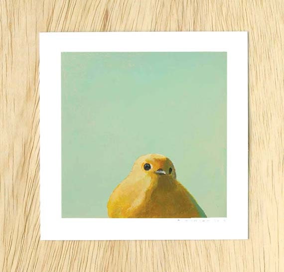 Things A Boy Can Do With Chemistry That He Most Certainly Should Not - bird 5 x 5 FINE ART PRINT