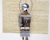 Original Mixed Media Art Doll - Moe
