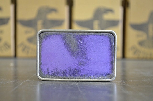 FIRE SALE - 5 Dollar Belt Buckles - Purple Leather Buckle