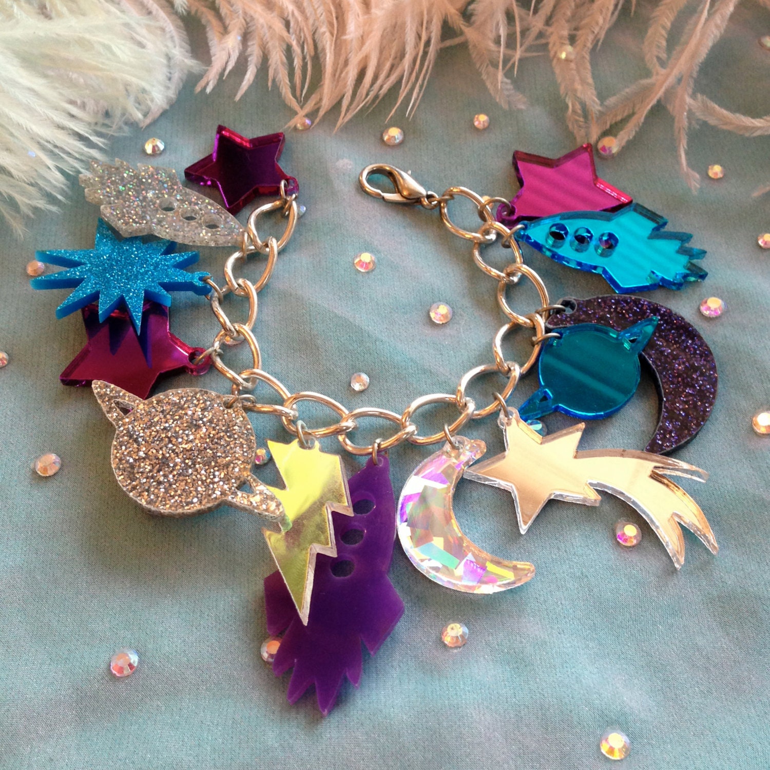 Galaxy Charm Bracelet