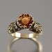 The ENCHANTED PRINCESS 14k gold ring with Tourmaline RESERVED for R. - 1st payment