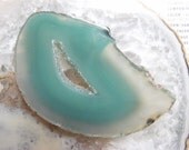 Sea, Green Agate Slice