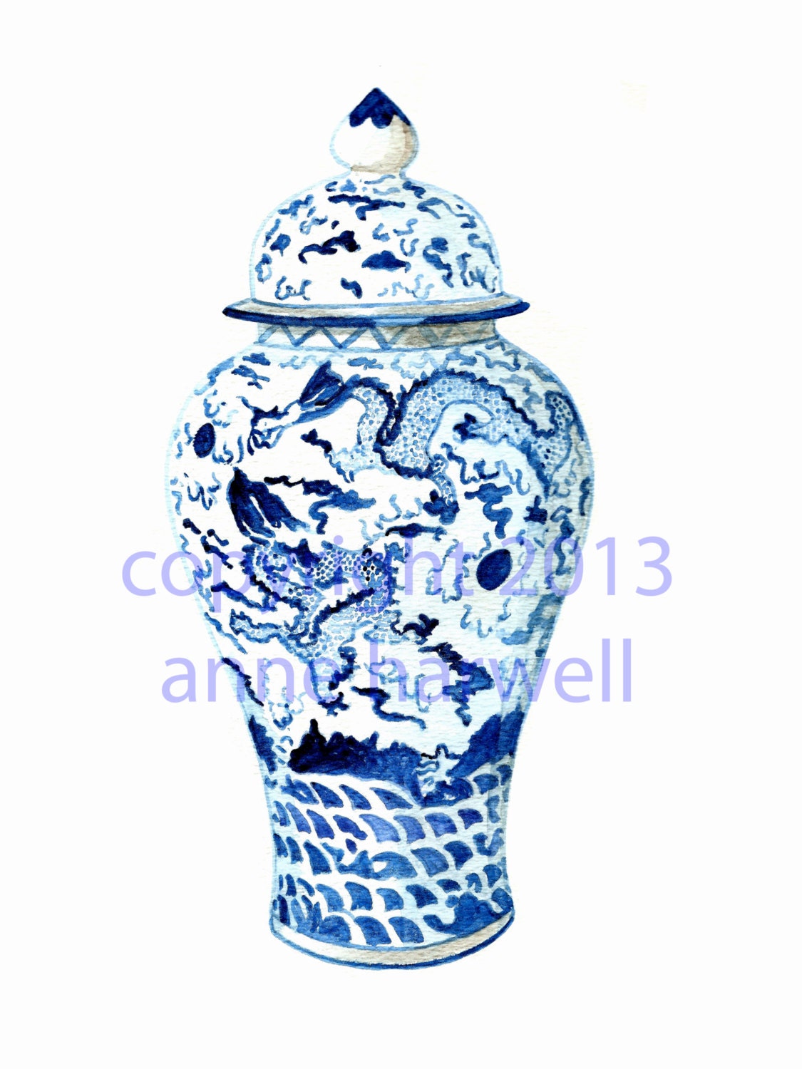 GINGER JAR NO. 7 Print