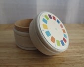 View Master Disk Wooden Trinket Storage Powder Box