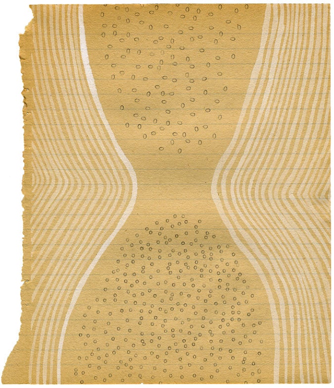 original drawing - fluctuate - Olivia Jeffries