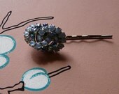 infinity- vintage rhinestone bobbypin