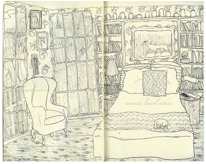 Paris Room 8x10 print