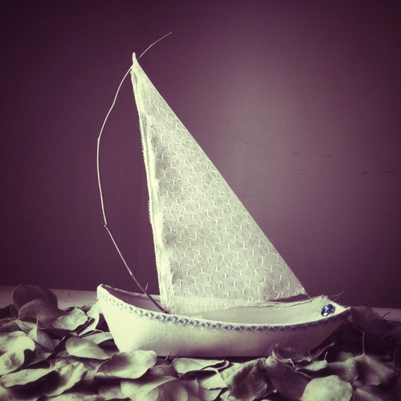 out to sea print 8x8