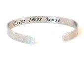 For Your Eyes Only Hidden Message Bracelet - Custom, Personalized Bracelet - Say Anything