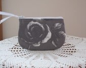 Coin Business Card Clutch Zipper Case  Made in USA