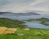 Kilarney Landscape 16x20 original oil painting of Kilarney Ireland