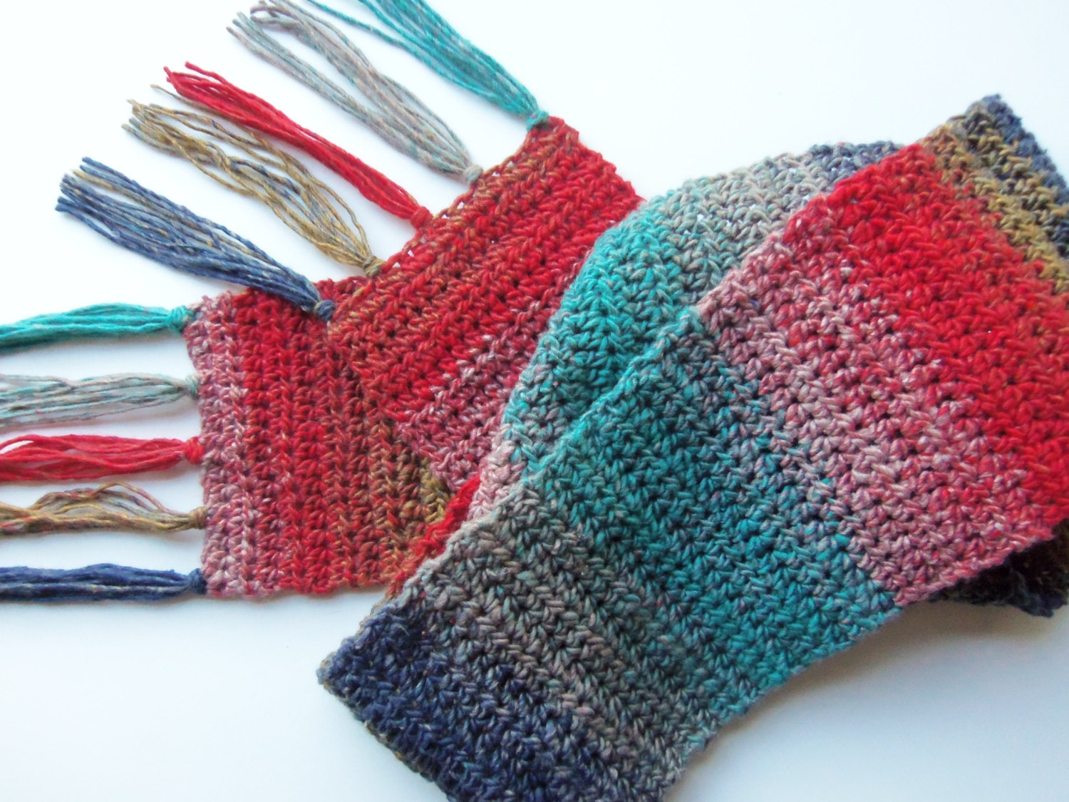 Unisex Scarf Hand Crocheted